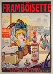 Afiş reklamı 'La Framboisette'